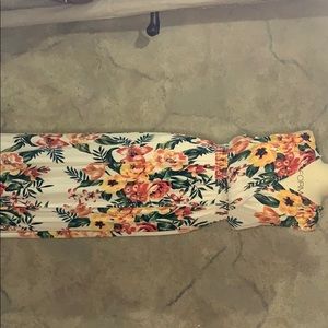 Floral maxi dress